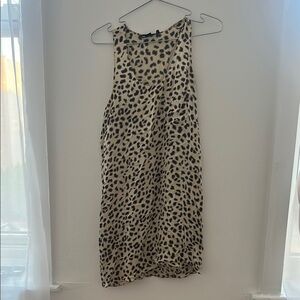 Alexander Wang Tan Brown Halter Sheath Midi Dress